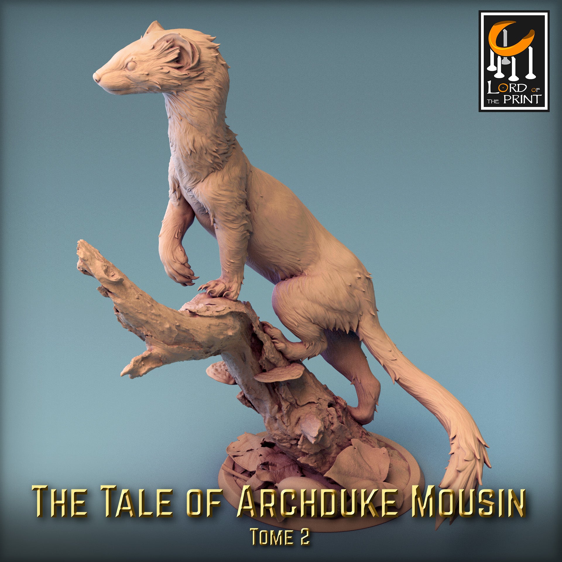 Moussin Weasel Climb - Tales of Archduke Mousin II - Rescale Miniatures