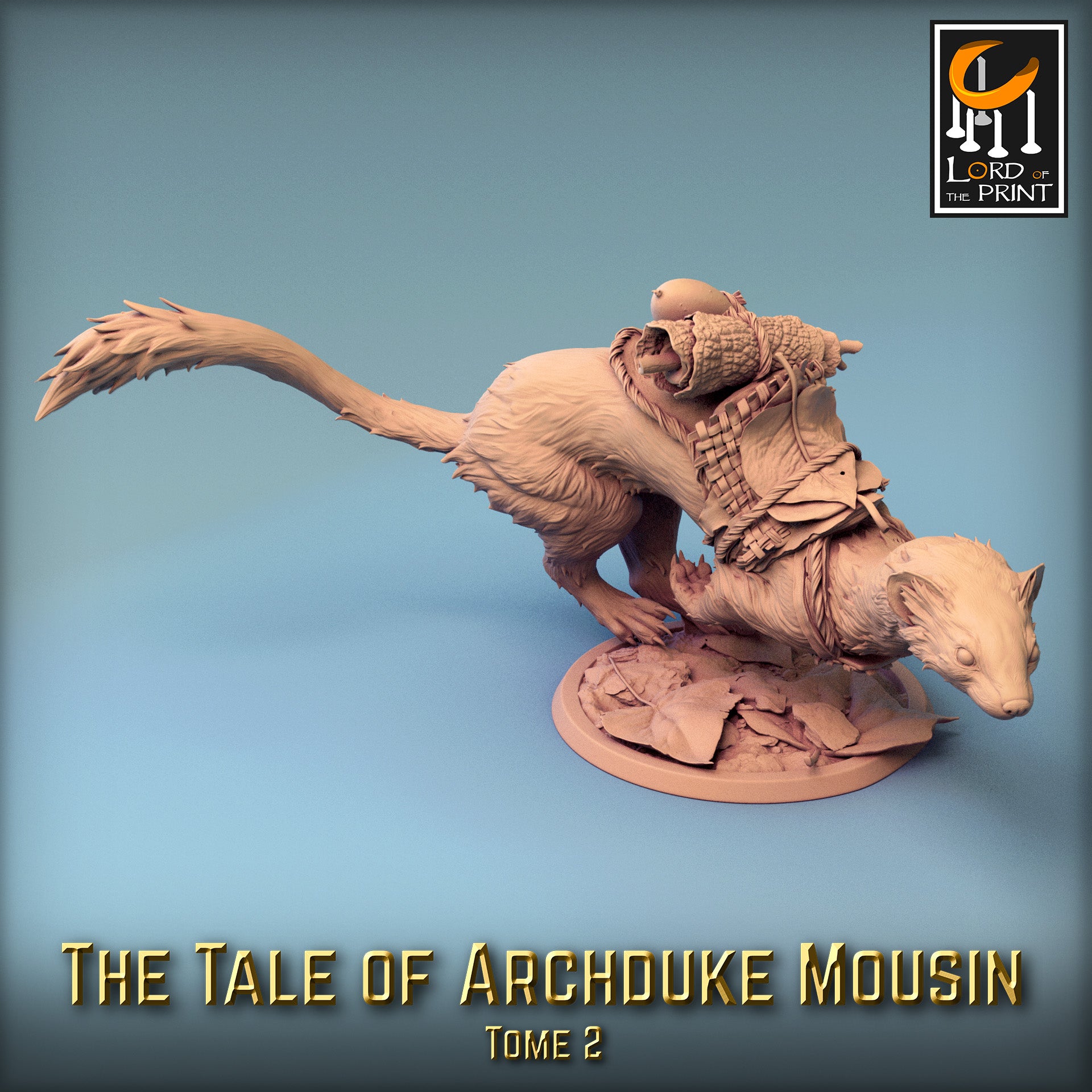 Moussin Weasel Sprint - Tales of Archduke Mousin II - Rescale Miniatures