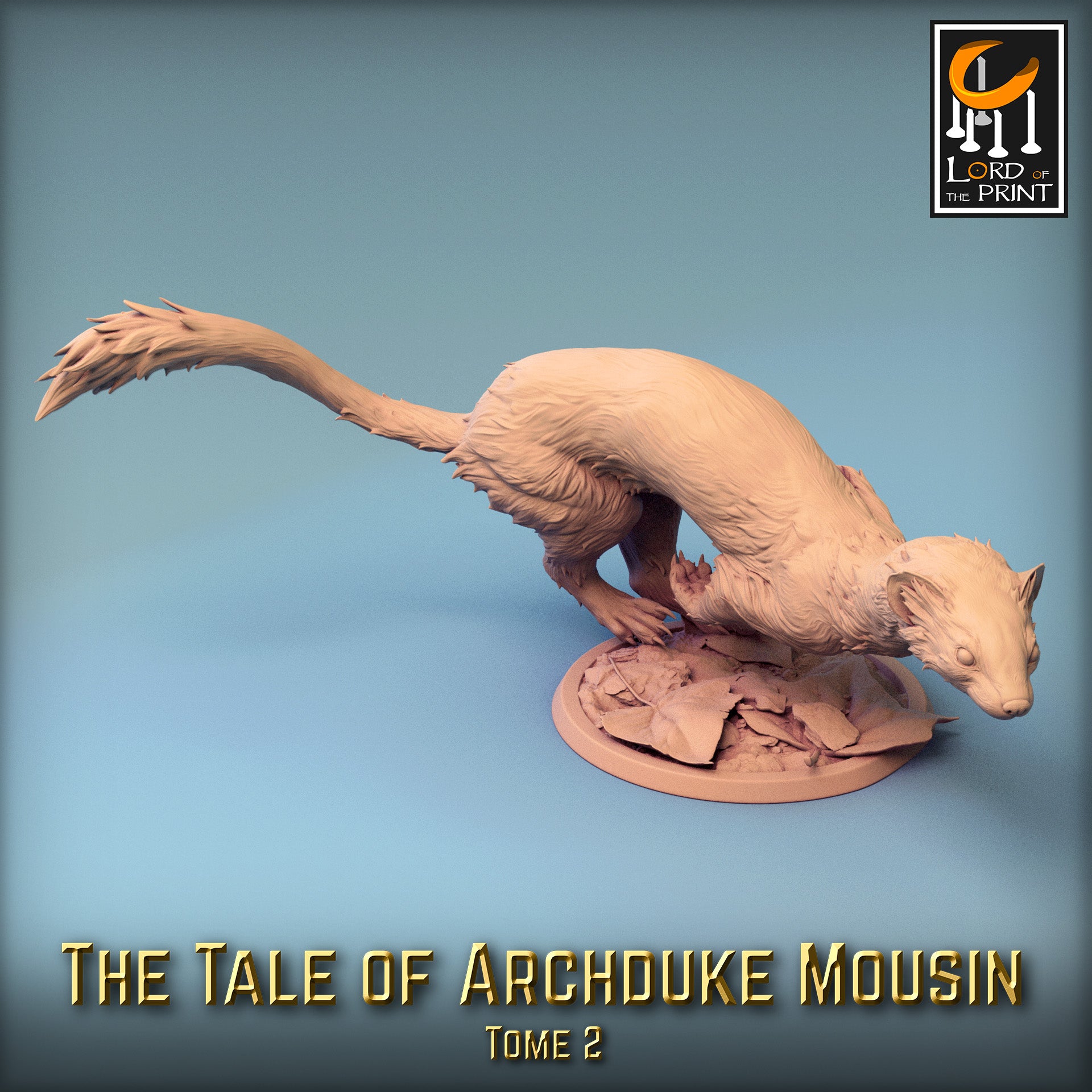 Moussin Weasel Sprint - Tales of Archduke Mousin II - Rescale Miniatures