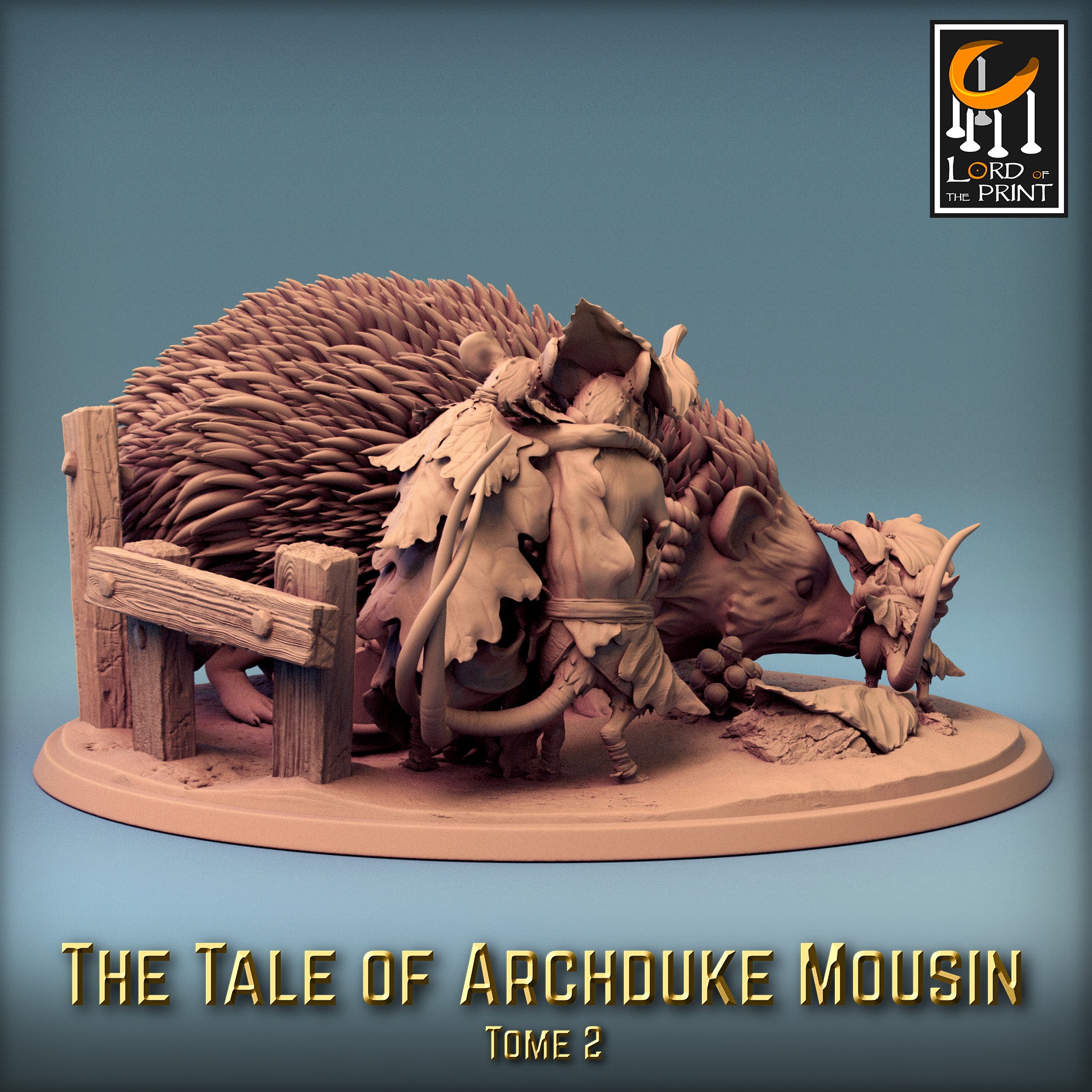 Mouse Hedgehog - Tales of Archduke Mousin II - Rescale Miniatures