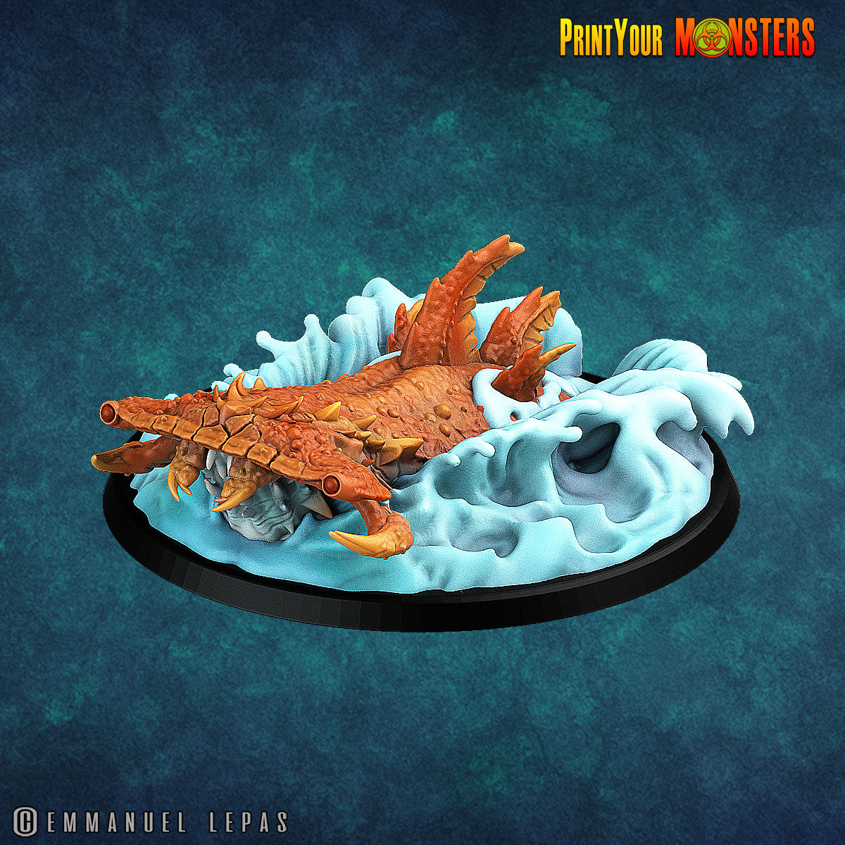 Mutant Sharks - aus der Reihe Fishman Pack von Print Your Monsters