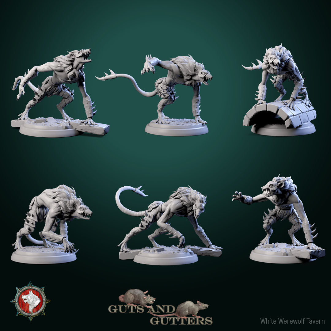 Mutant Rat Mount - aus der Reihe Guts and Gutters von White Werewolf Tavern