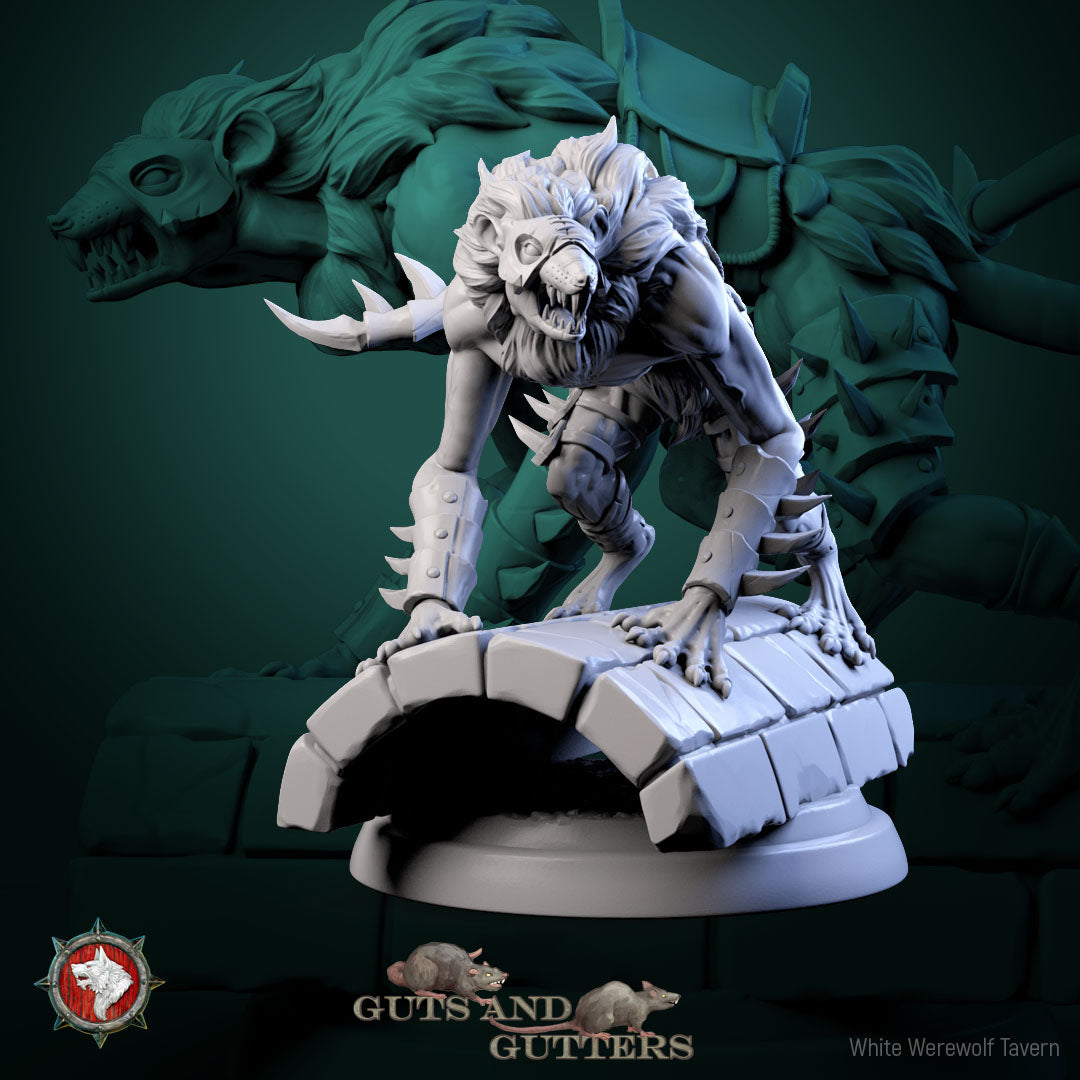 Mutant Rat Mount - aus der Reihe Guts and Gutters von White Werewolf Tavern