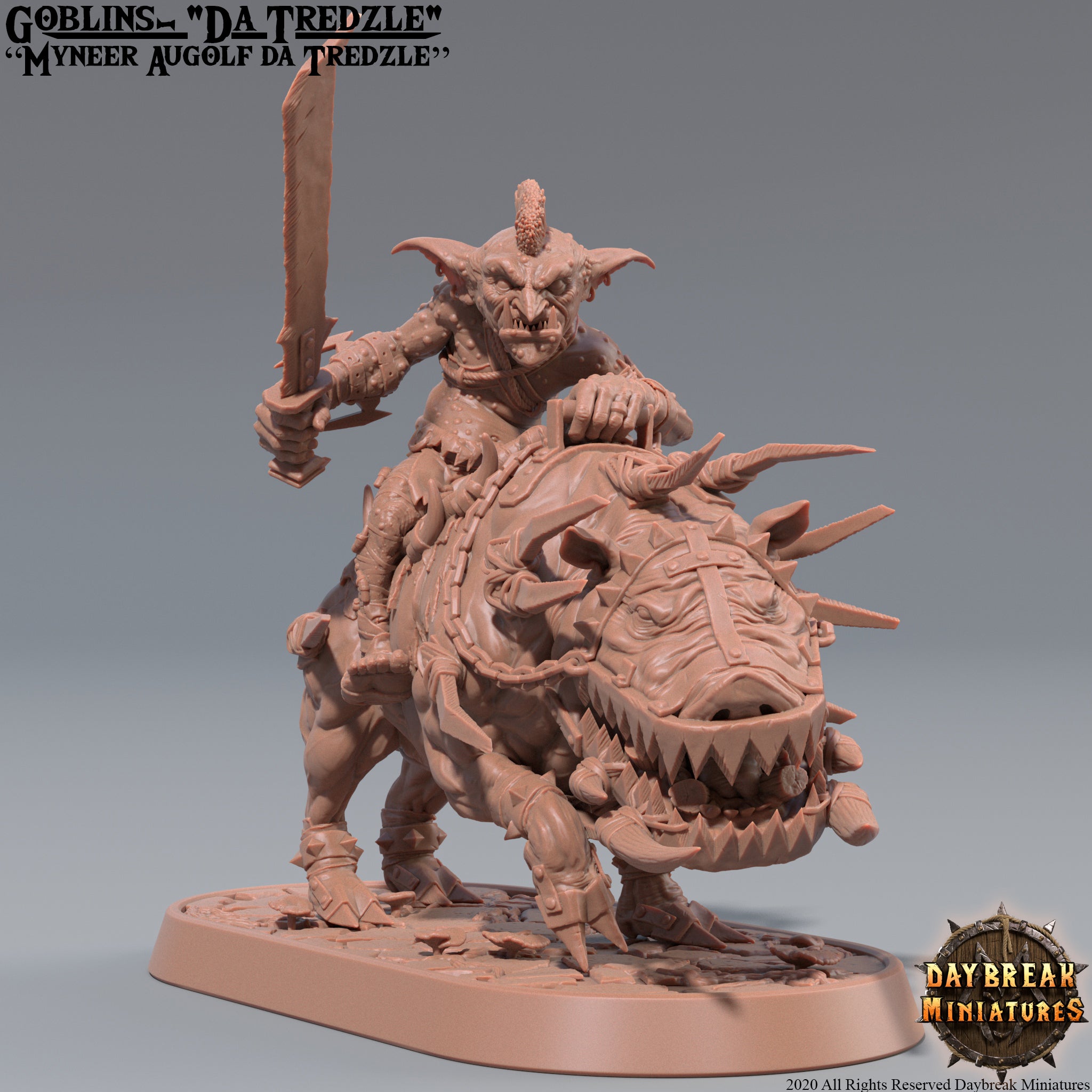 Goblin - aus der Reihe Goblins da Tredzle von Daybreak Miniatures