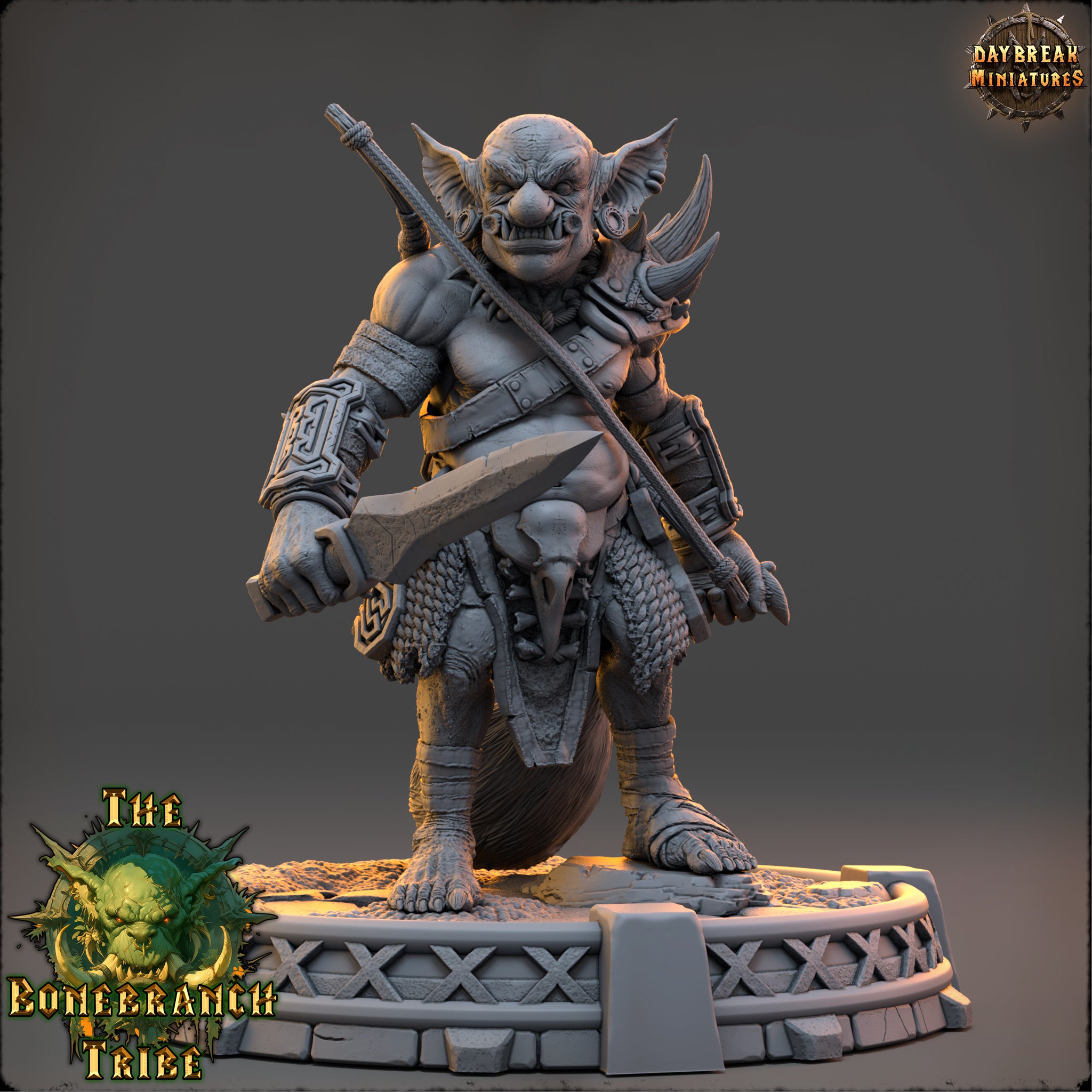 Goblin - aus der Reihe The Bonebranch Tribe von Daybreak Miniatures