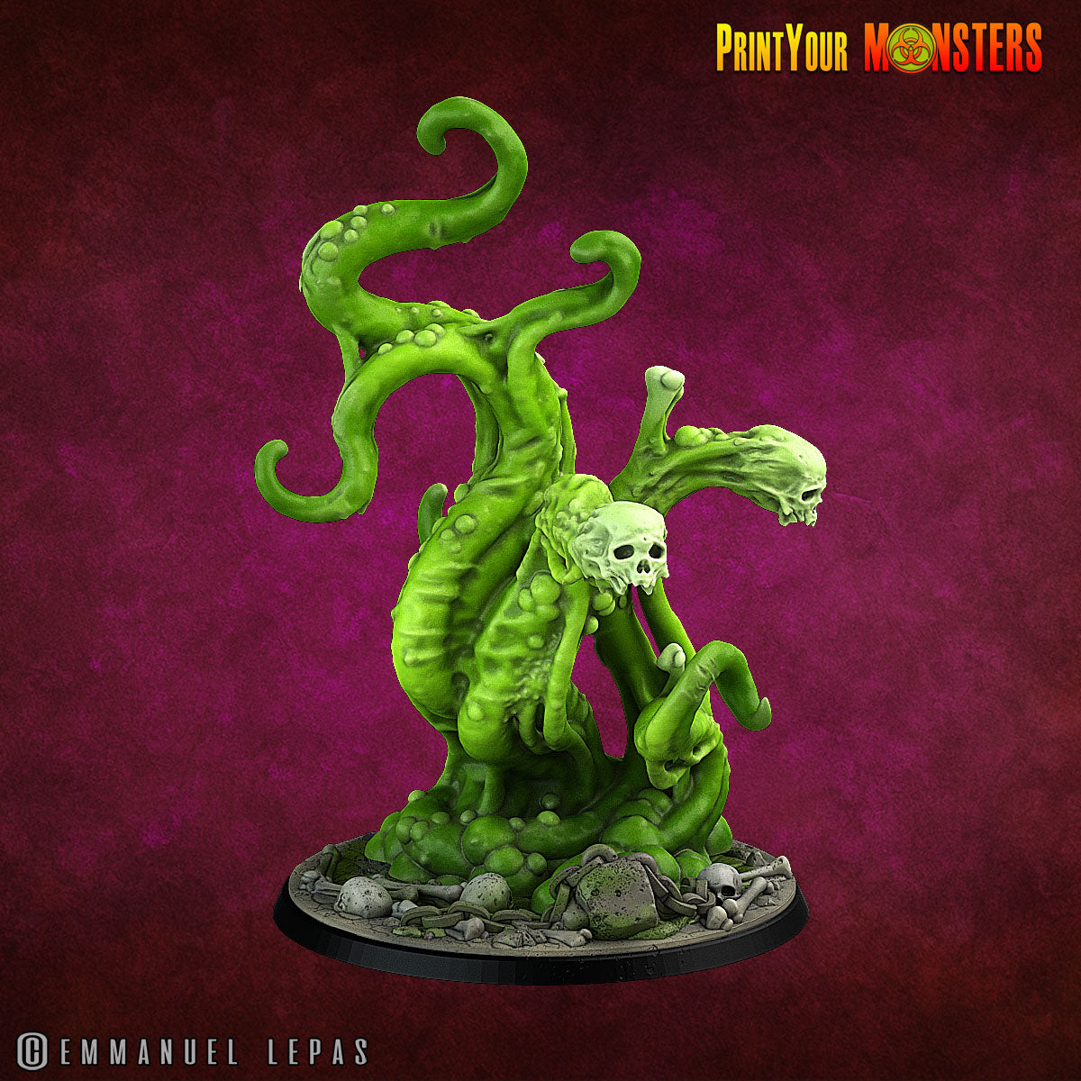 Necrotic Ooze - aus der Reihe Ooze Pack von Print Your Monsters