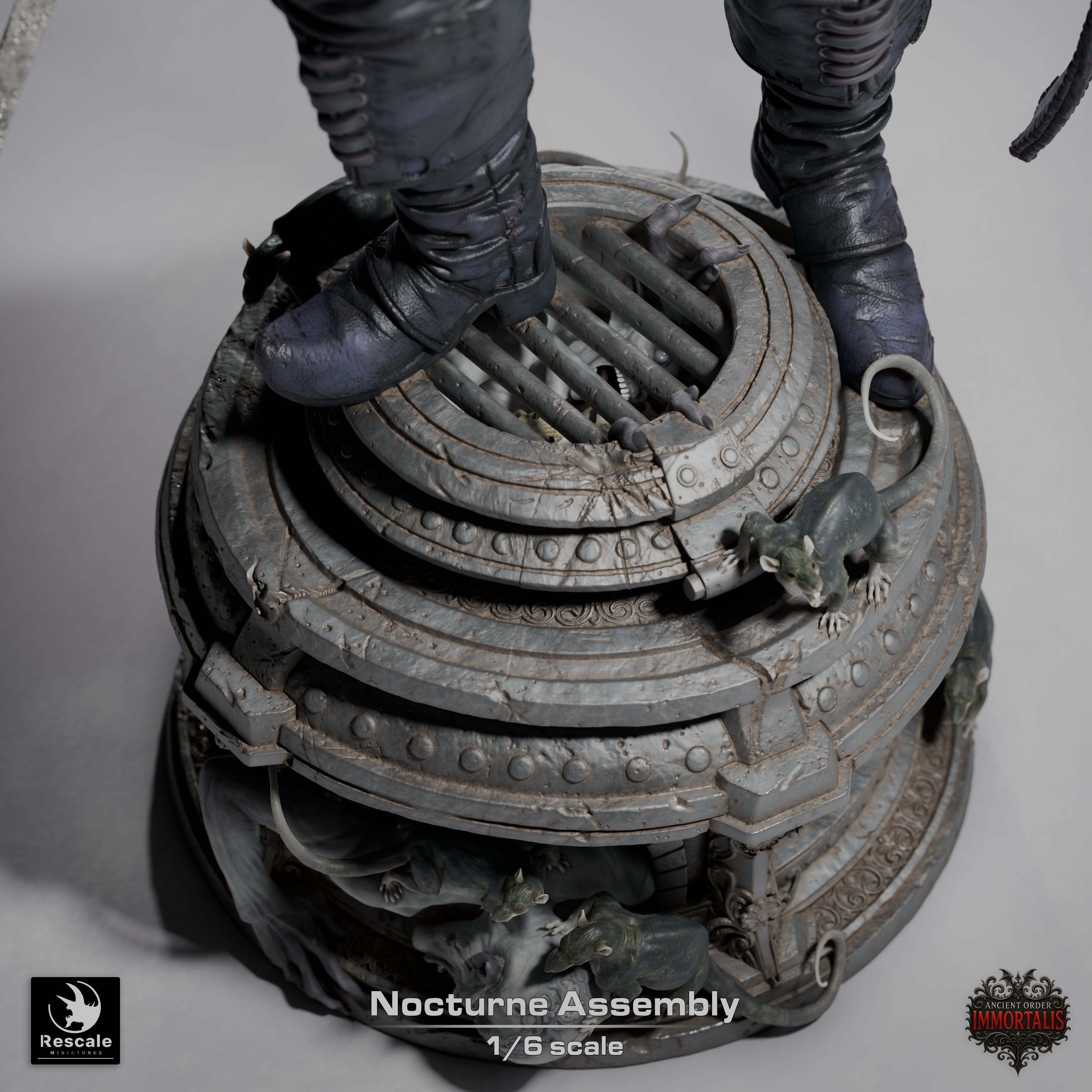 Giant Nocturne Assembly XL - aus der Reihe Ancient Order Immortalis von Rescale Miniatures