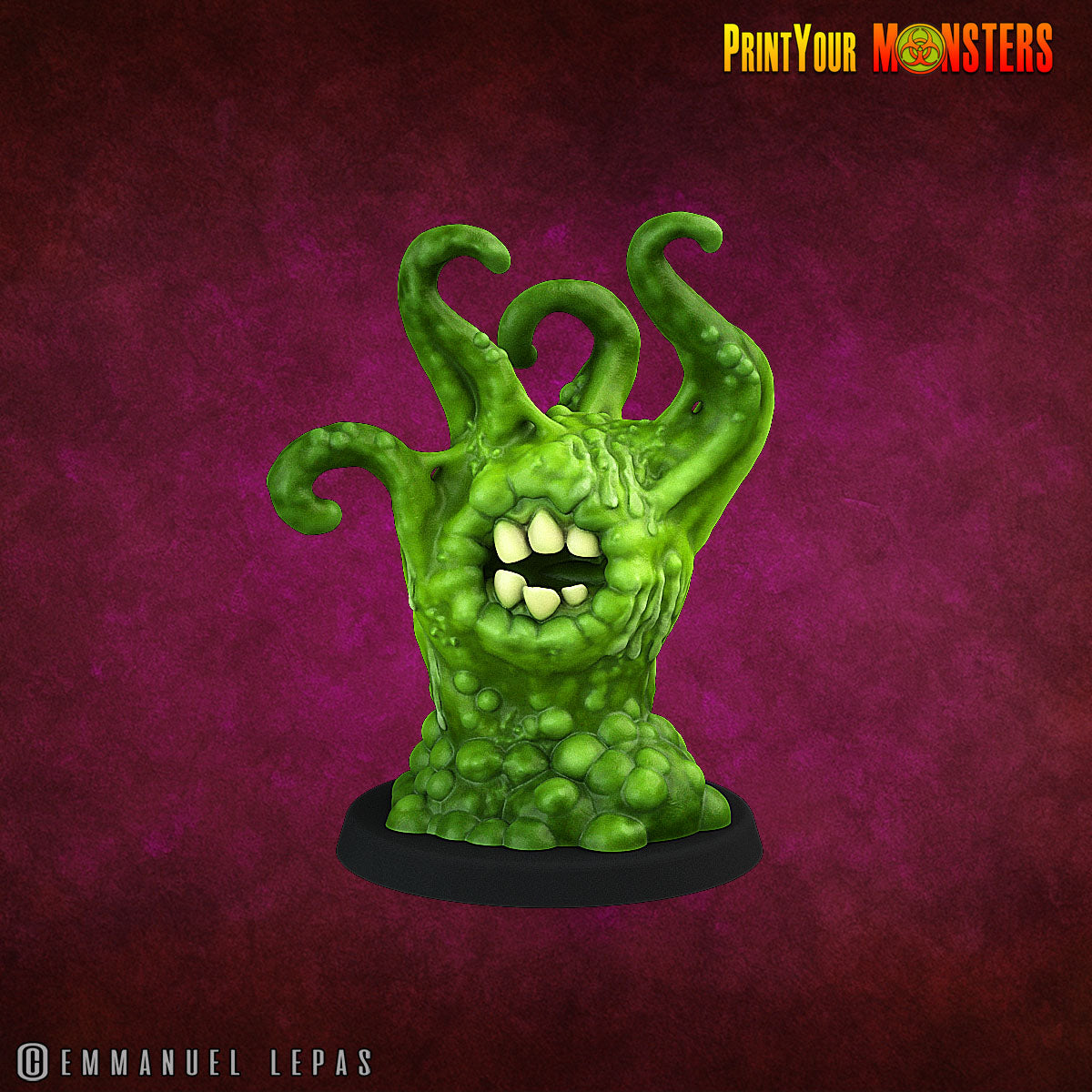 Ooze Minis - aus der Reihe Ooze Pack von Print Your Monsters