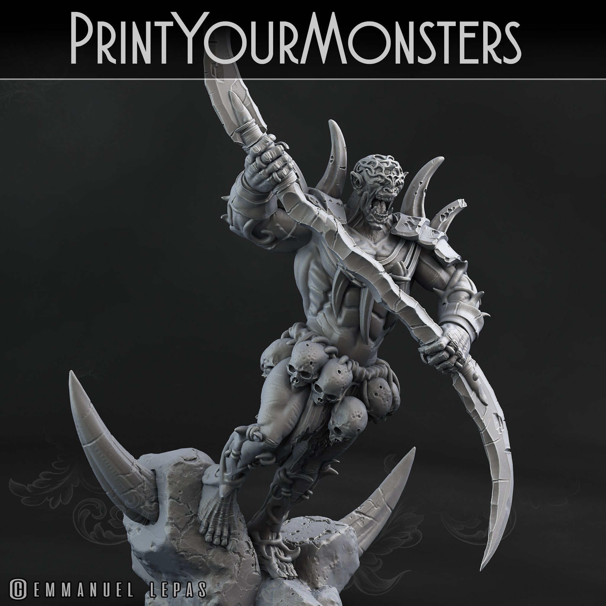 Orcs - Desert Orcs - Print Your Monsters