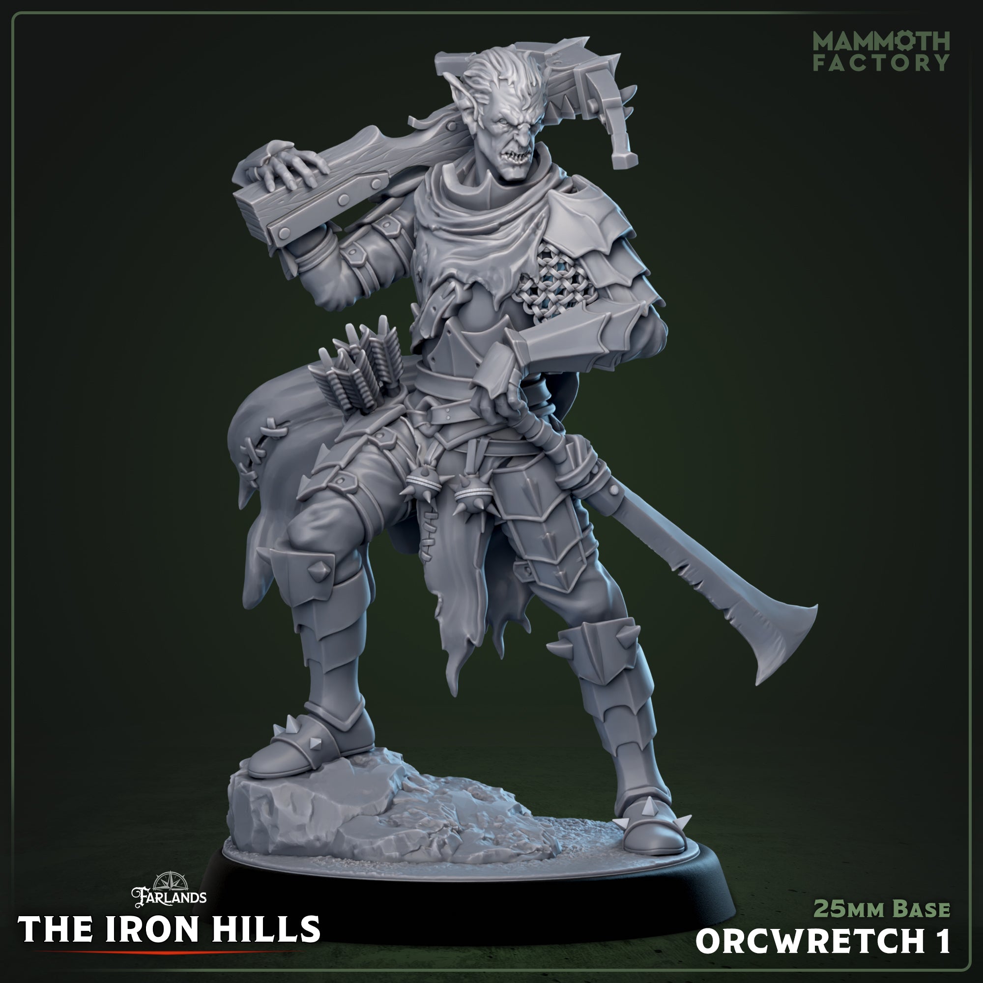 Orc Wretches - aus der Reihe The Iron Hills Collection von Mammoth Factory