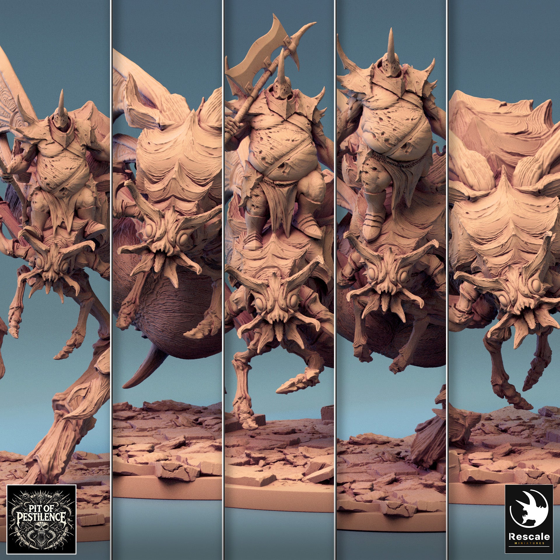 Kharax - aus der Reihe Pit Of Pestilence von Rescale Miniatures