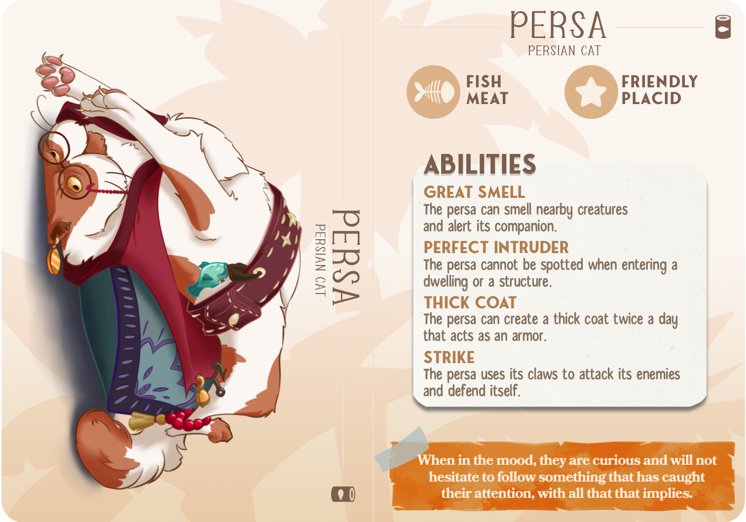 Persian Cat - Cats - Persa - Animal Companions by Cornelia - Cast n Play