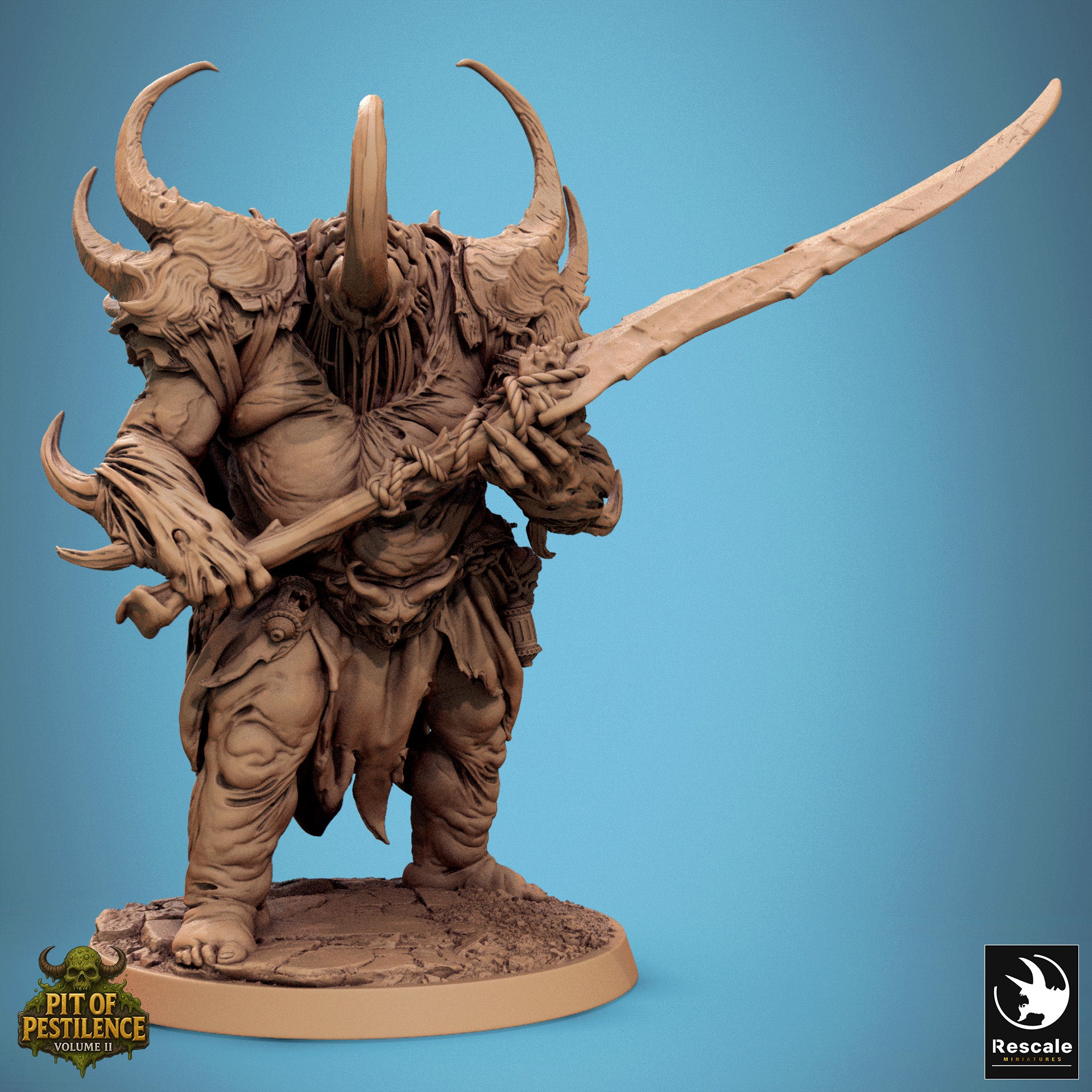 Pestilent Brute - aus der Reihe Pit Of Pestilence II von Rescale Miniatures