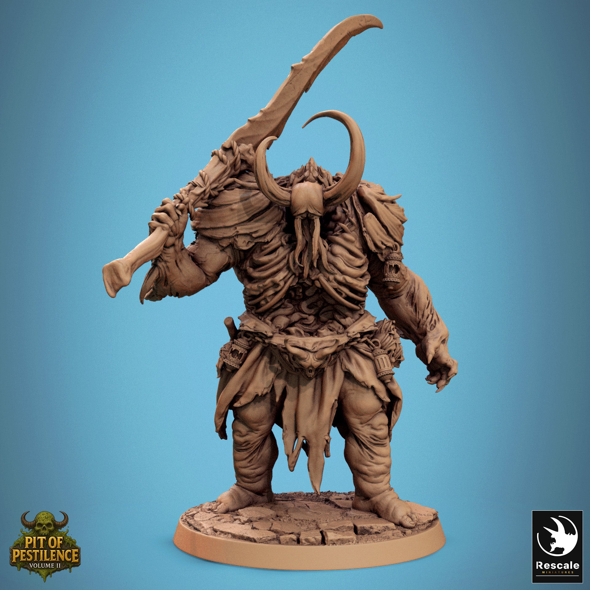 Pestilent Brute - aus der Reihe Pit Of Pestilence II von Rescale Miniatures