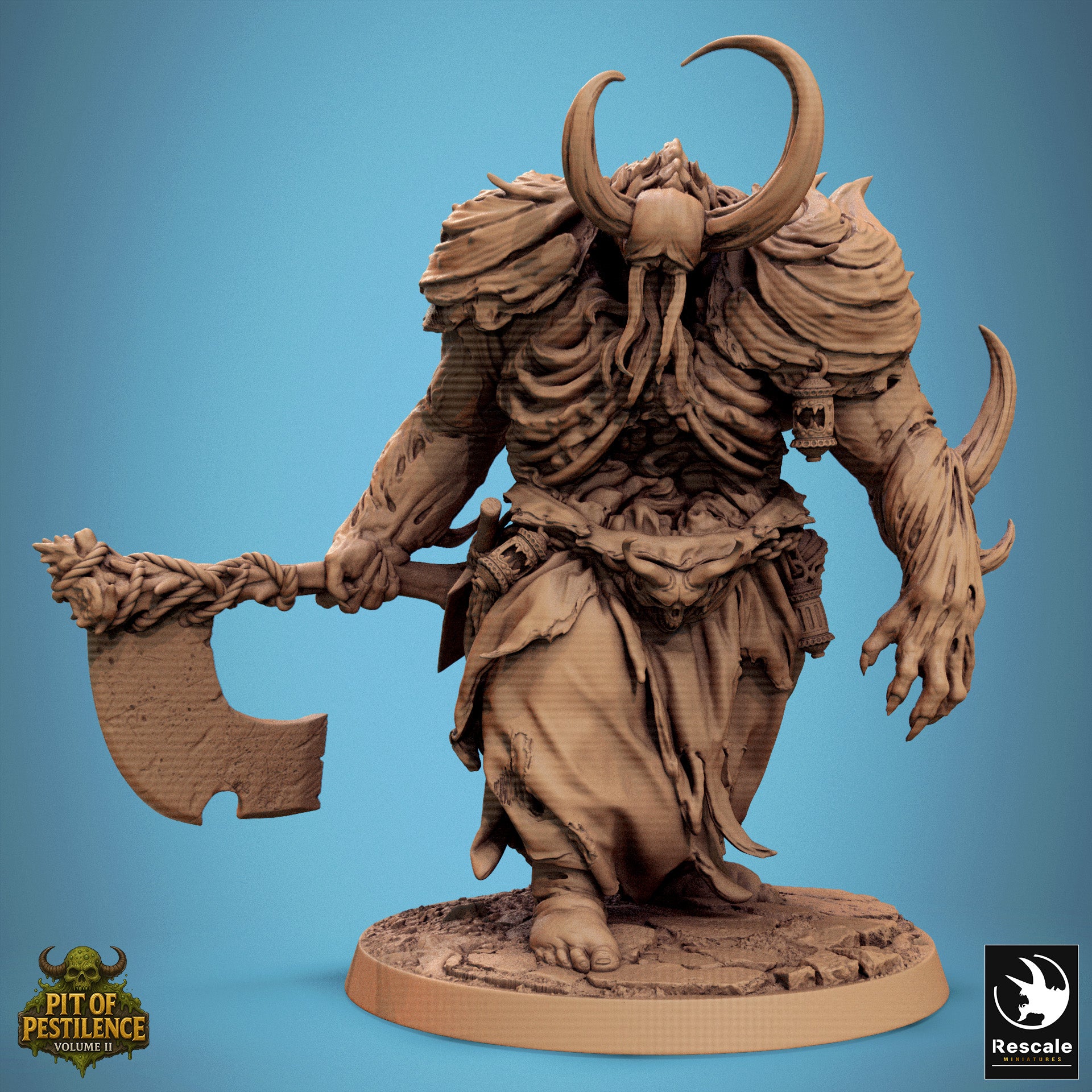 Pestilent Brute - aus der Reihe Pit Of Pestilence II von Rescale Miniatures