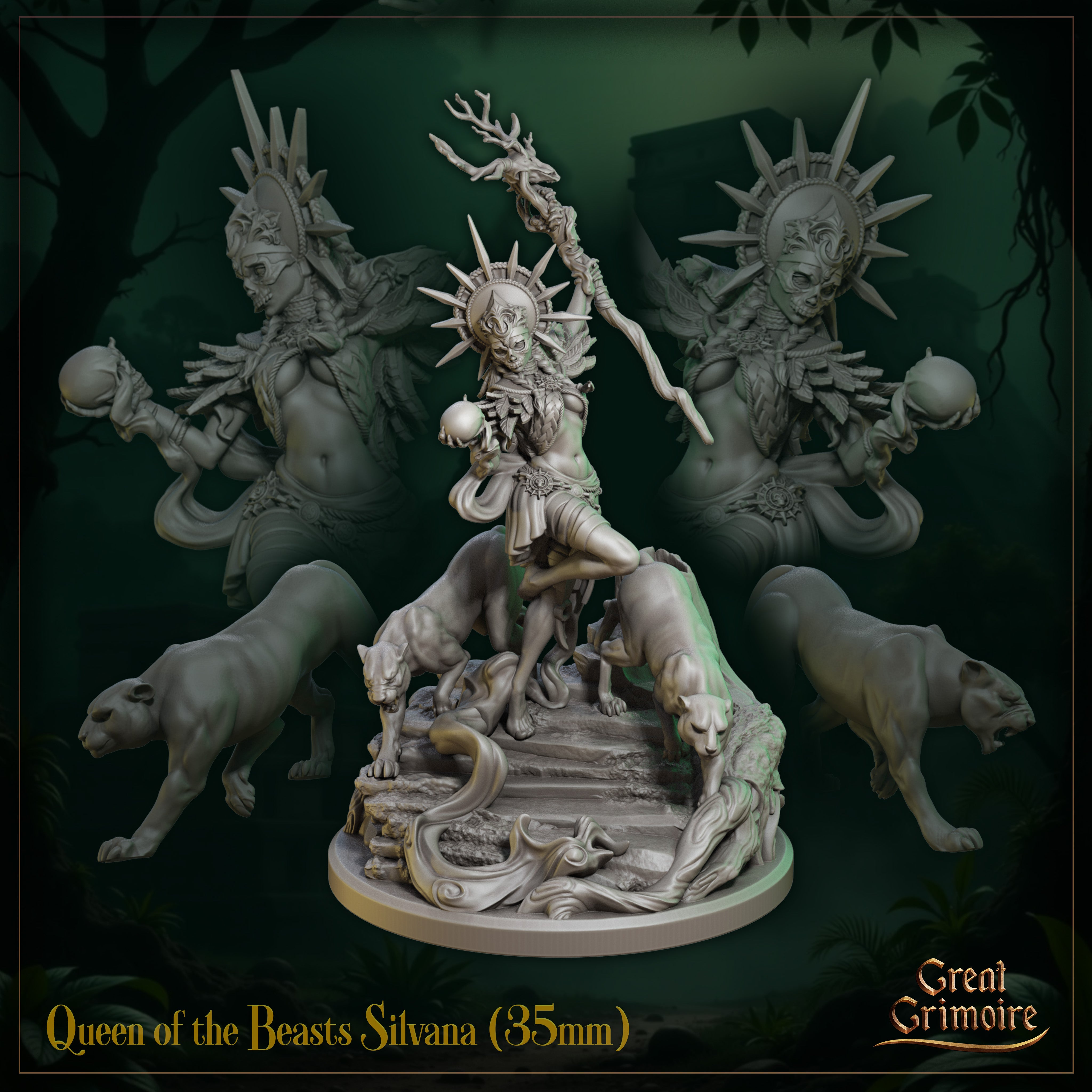 Queen of the Beasts Silvana - aus der Reihe The last roar of the beast von Great Grimoire