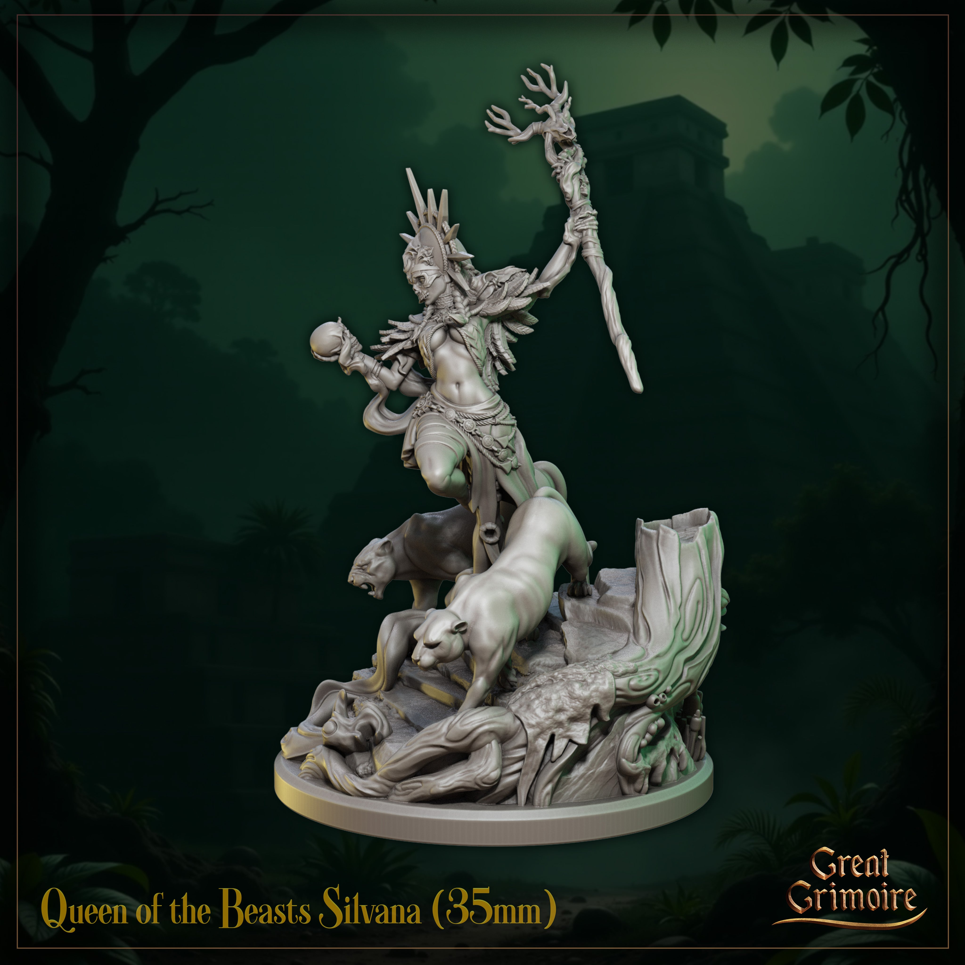 Queen of the Beasts Silvana - aus der Reihe The last roar of the beast von Great Grimoire