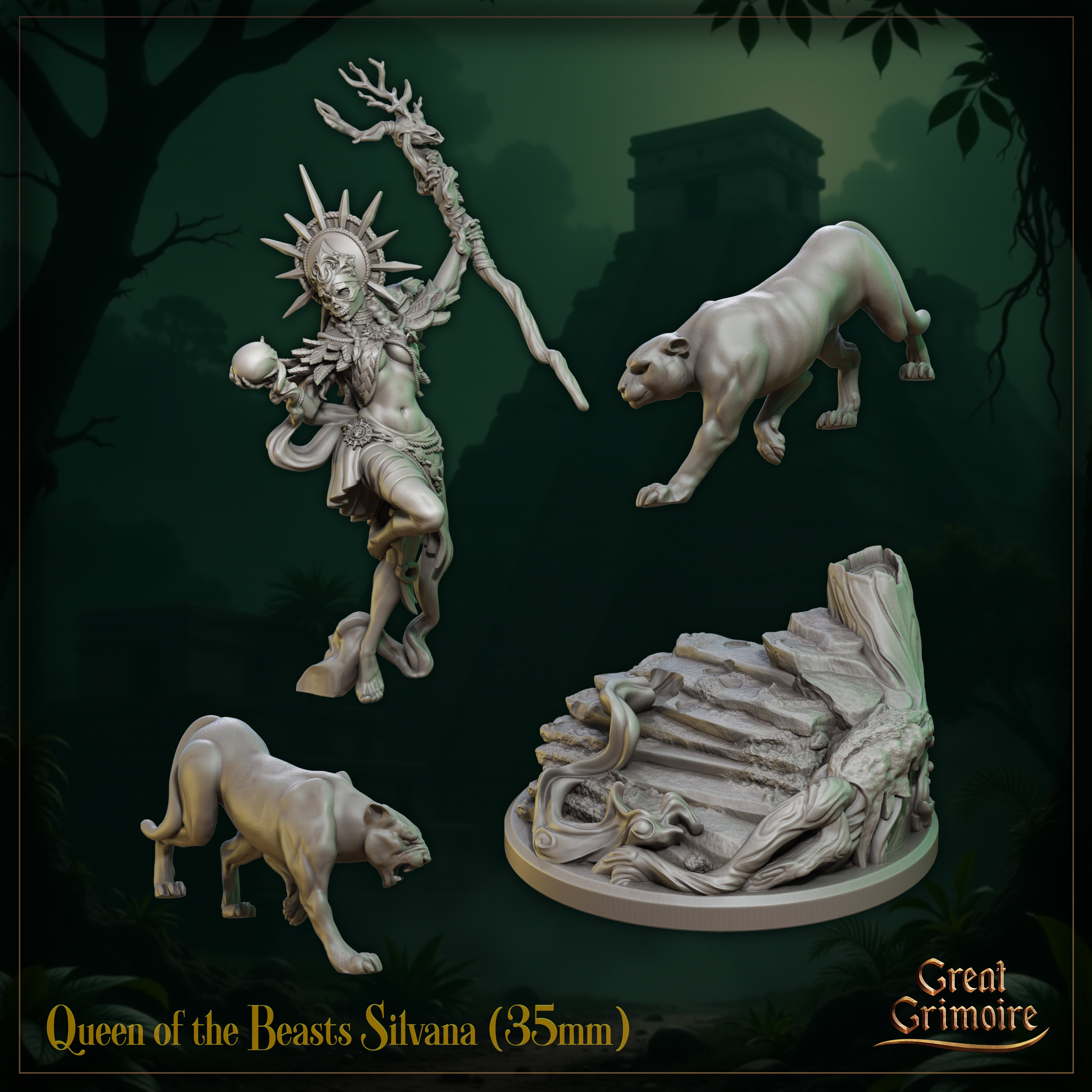 Queen of the Beasts Silvana - aus der Reihe The last roar of the beast von Great Grimoire