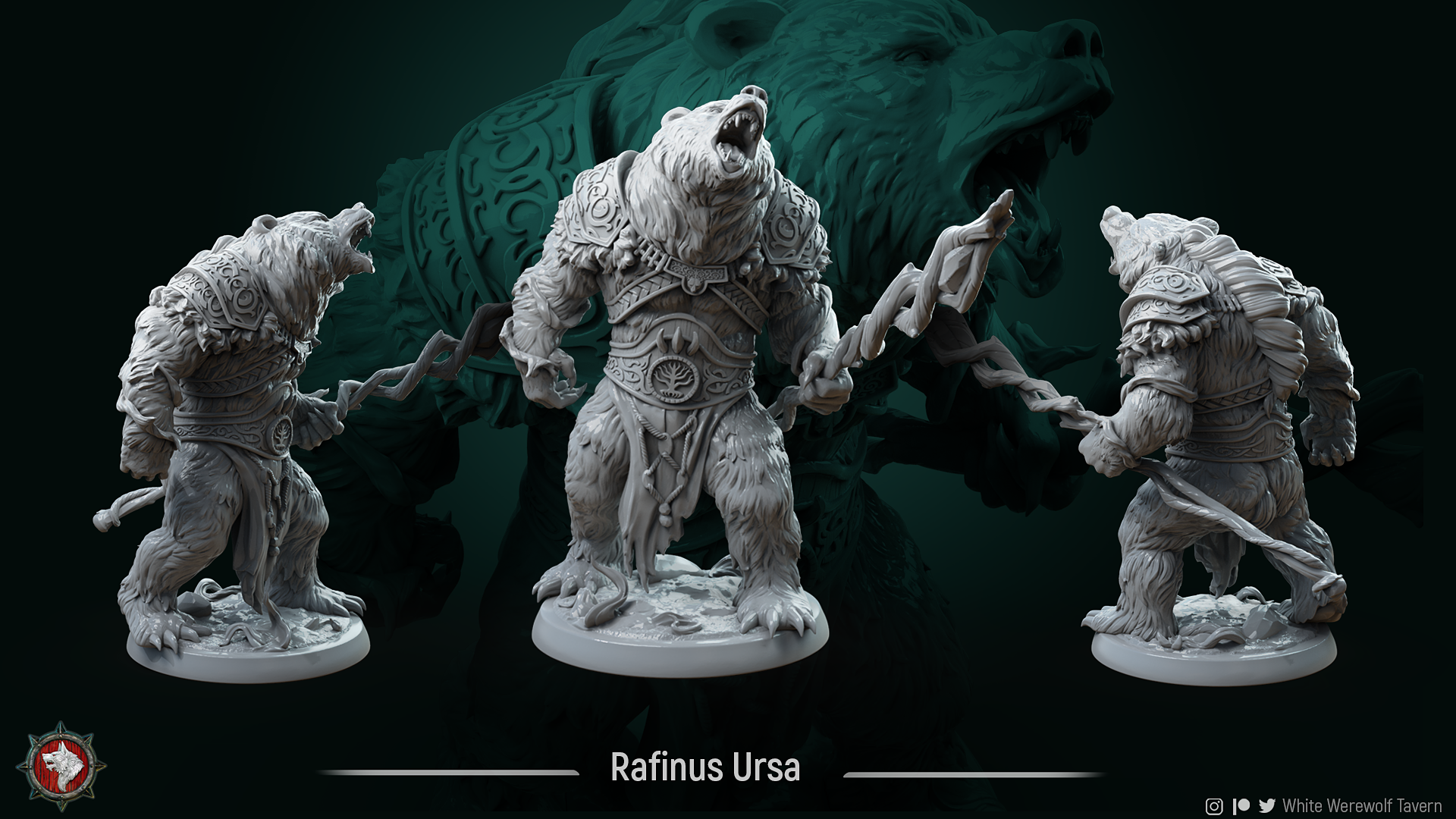 Rafinus Ursa - aus der Reihe Circle of Druids von White Werewolf Tavern