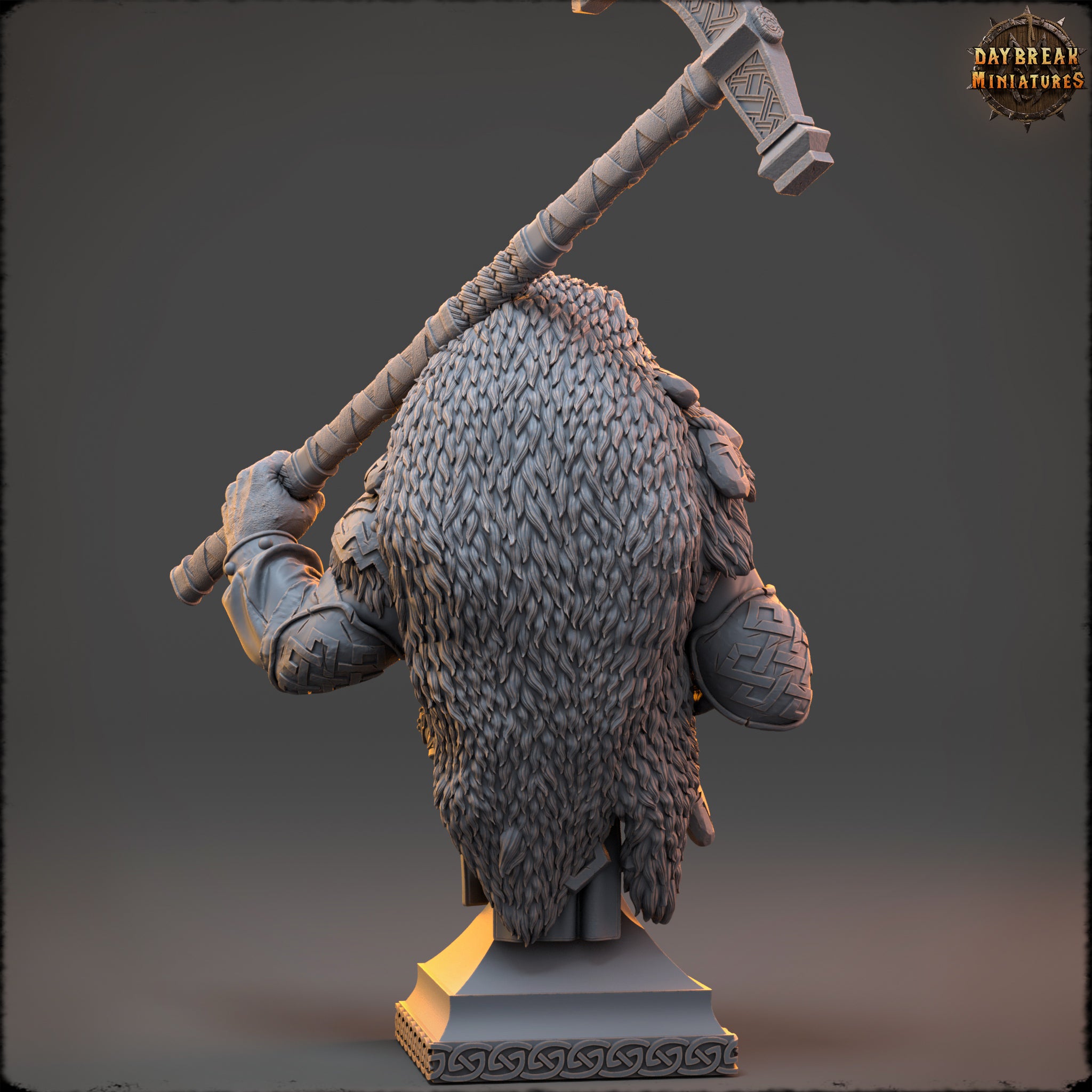 Ragnar Wolfslayer - Bust by Daybreak Miniatures