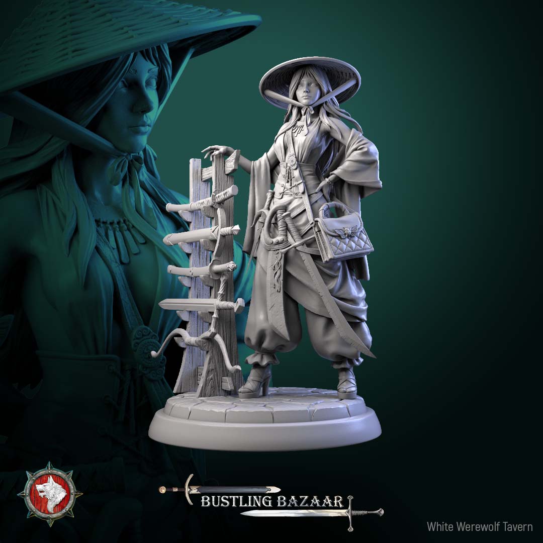 Rika Sharpwind - aus der Reihe Bustling Bazaar von White Werewolf Tavern