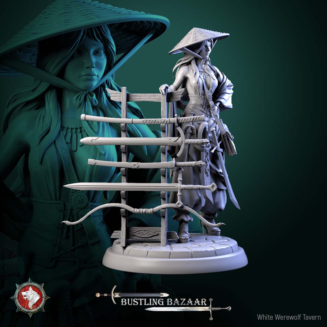 Rika Sharpwind - aus der Reihe Bustling Bazaar von White Werewolf Tavern