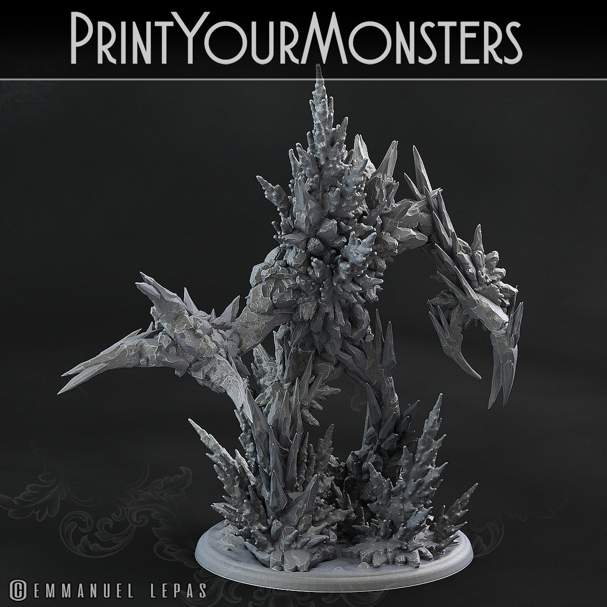 Rimethorn Golems - aus der Reihe Frost Pack von Print Your Monsters