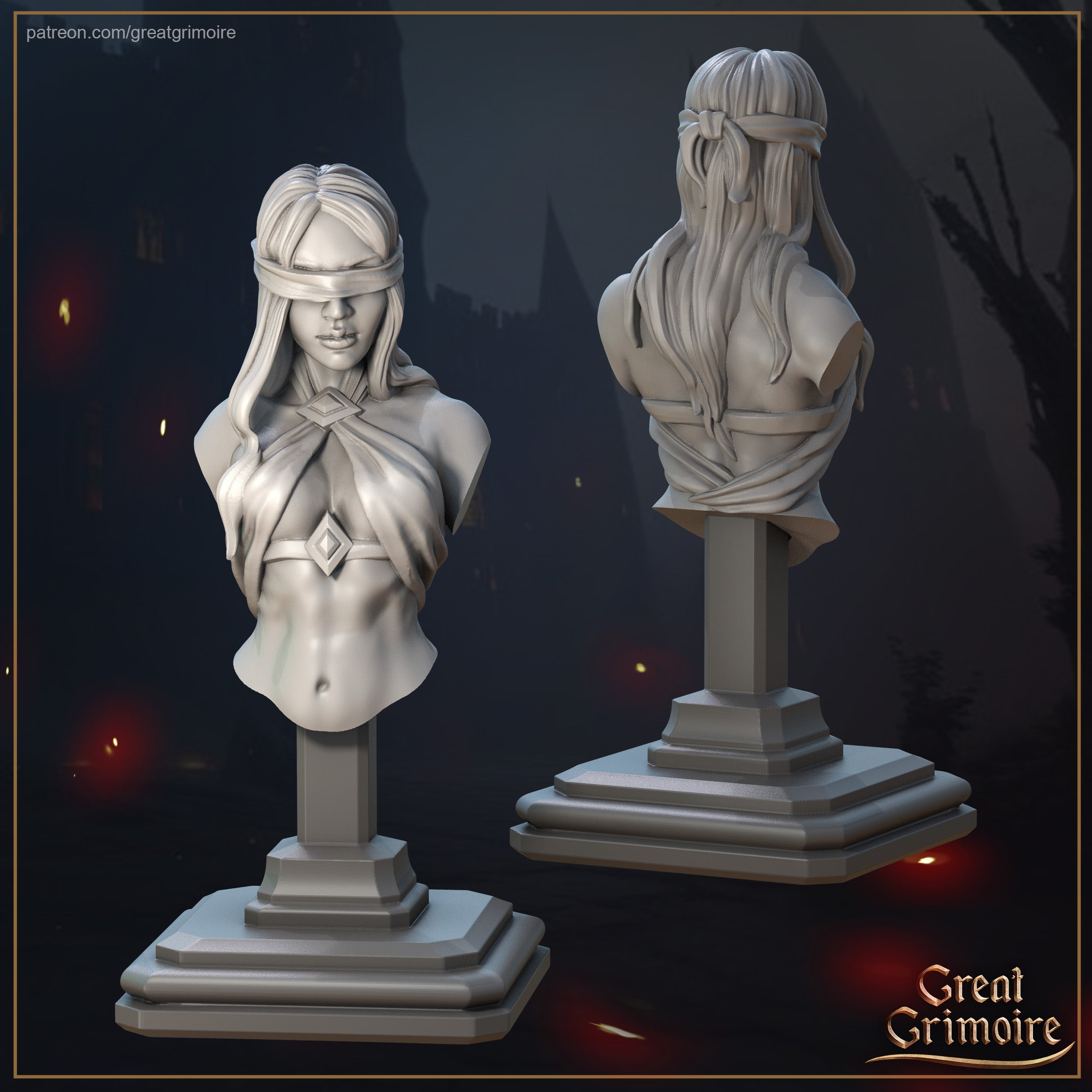 Sacrifice Girl's - Bust von Great Grimoire