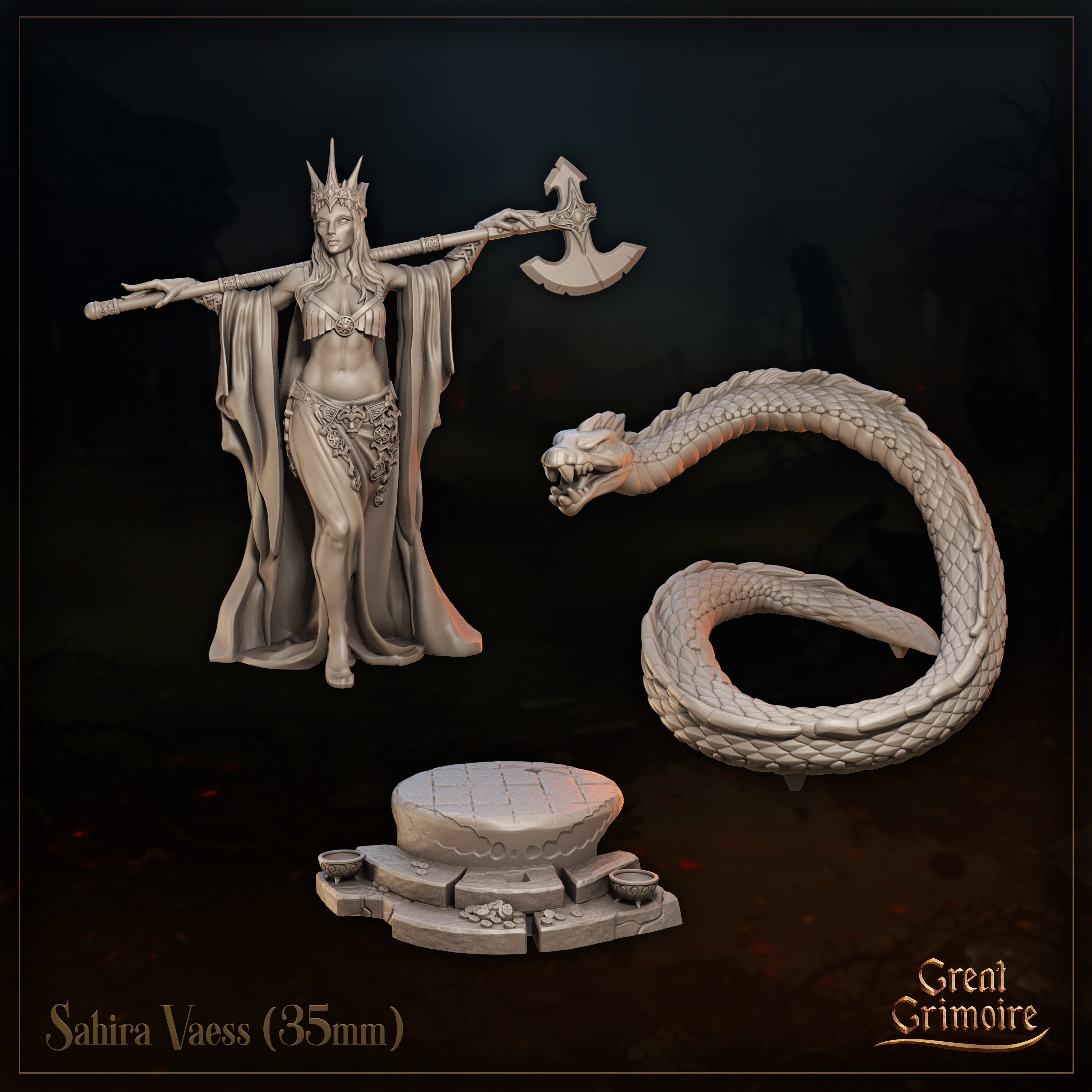 Sahira Vaess - Thorn Relics - Great Grimoire
