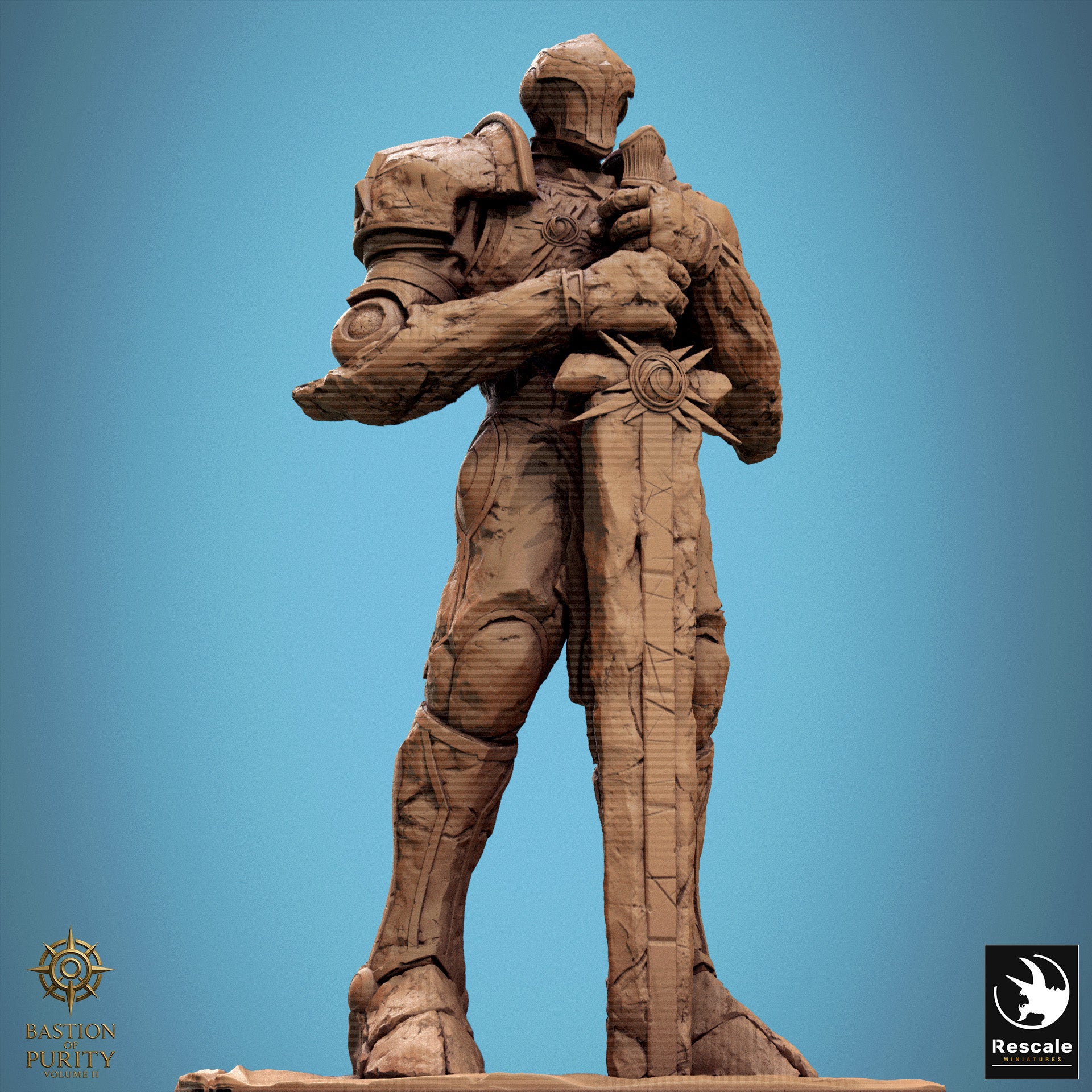 Giant Sanctified Stoneguard - aus der Reihe Bastion of Purity II von Rescale Miniatures