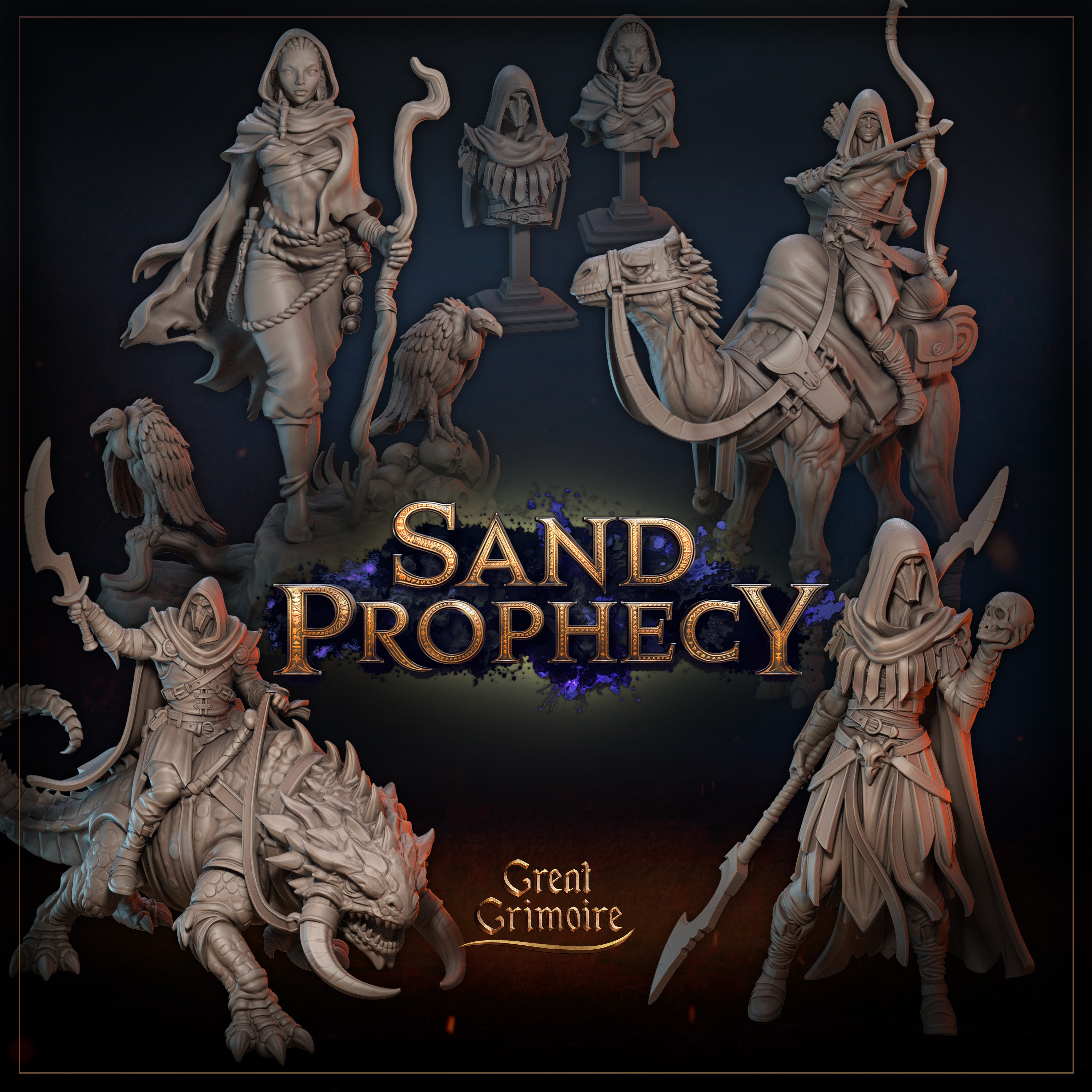 Cora Wingate - Sand Prophecy - Great Grimoire