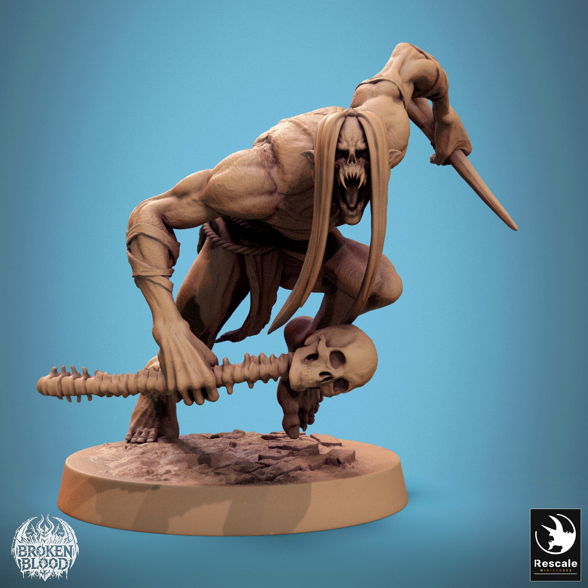 Ghoul Savage - aus der Reihe Broken Blood von Rescale Miniatures