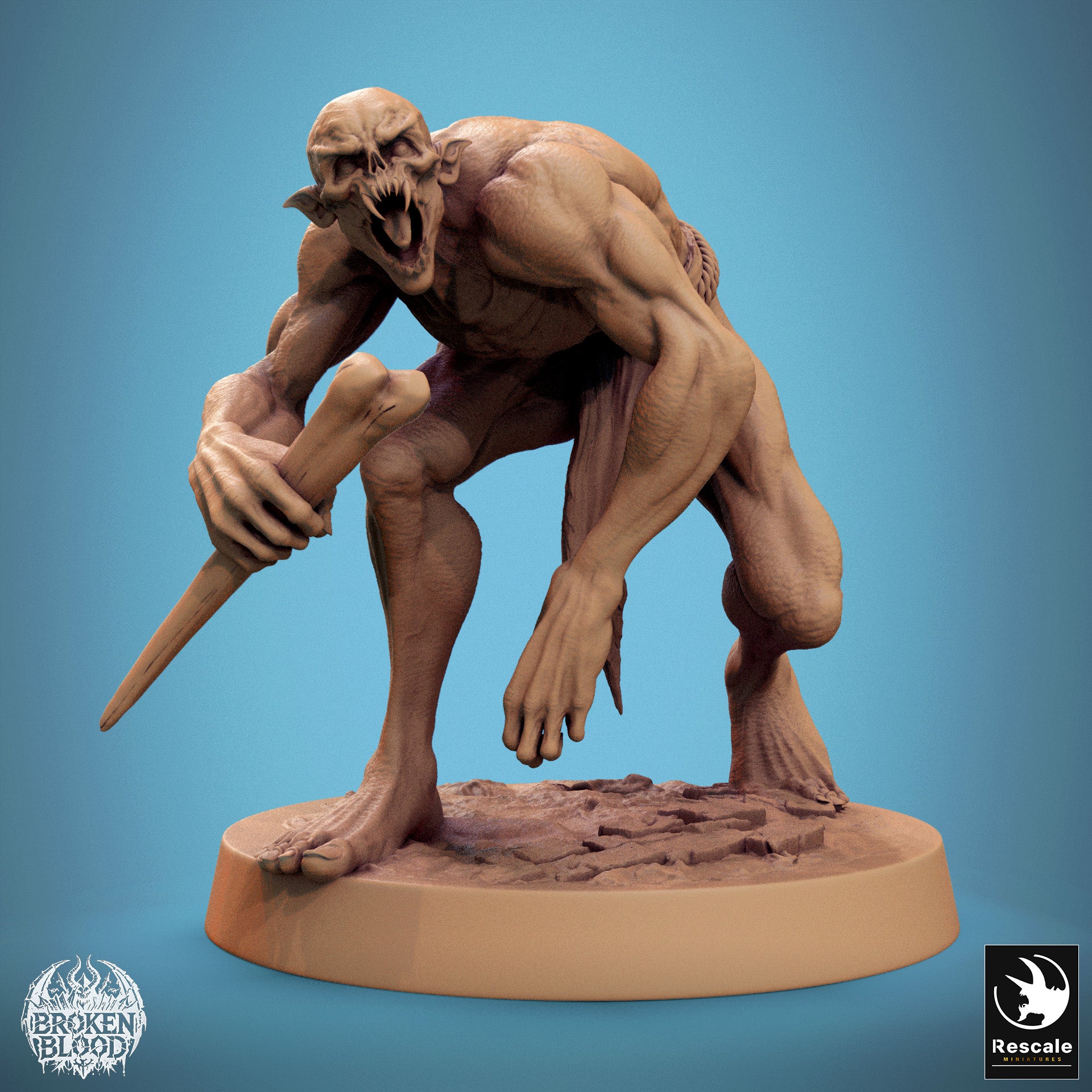 Ghoul Savage - aus der Reihe Broken Blood von Rescale Miniatures