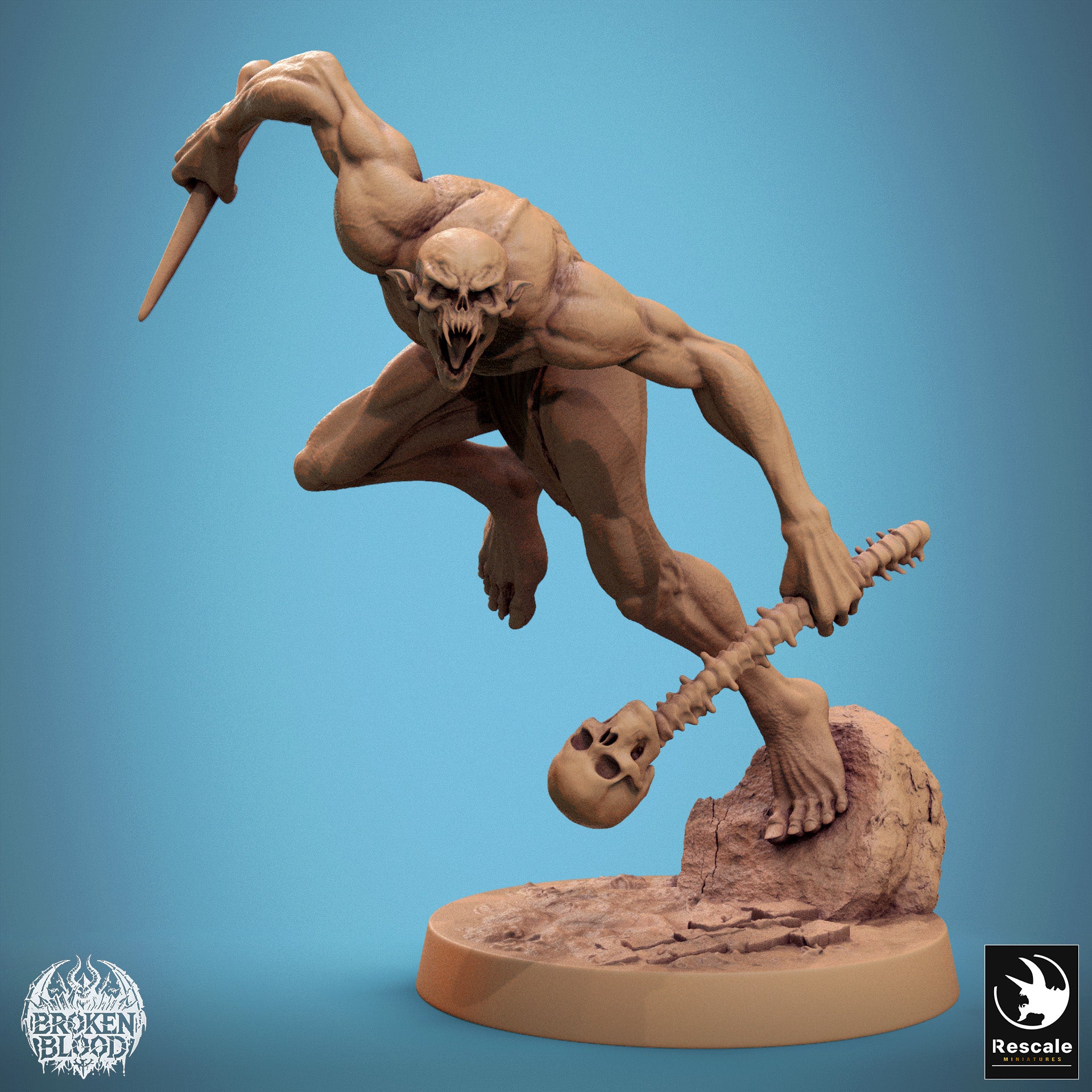 Ghoul Savage - aus der Reihe Broken Blood von Rescale Miniatures