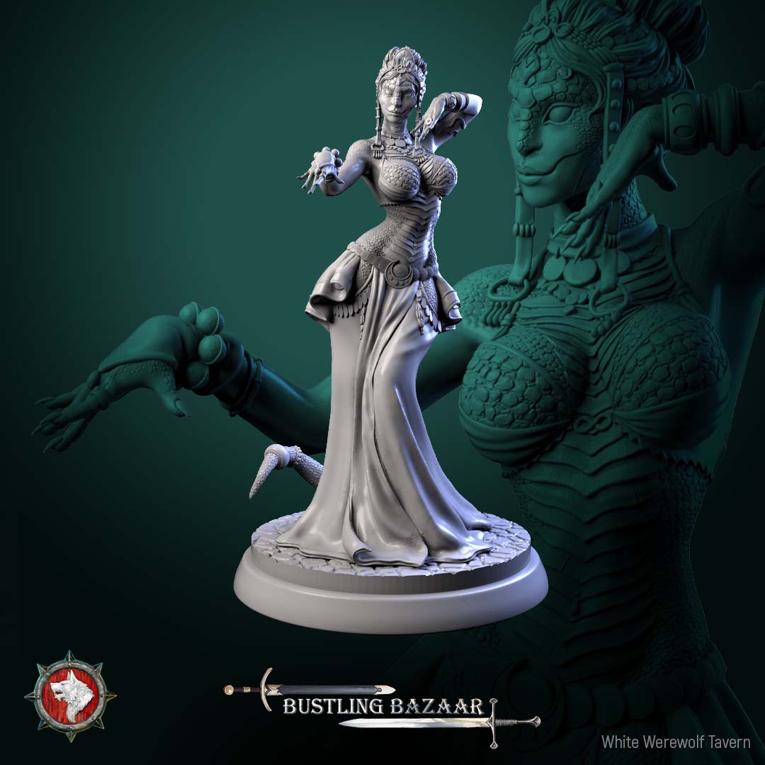 Scaled Dancer - aus der Reihe Bustling Bazaar von White Werewolf Tavern