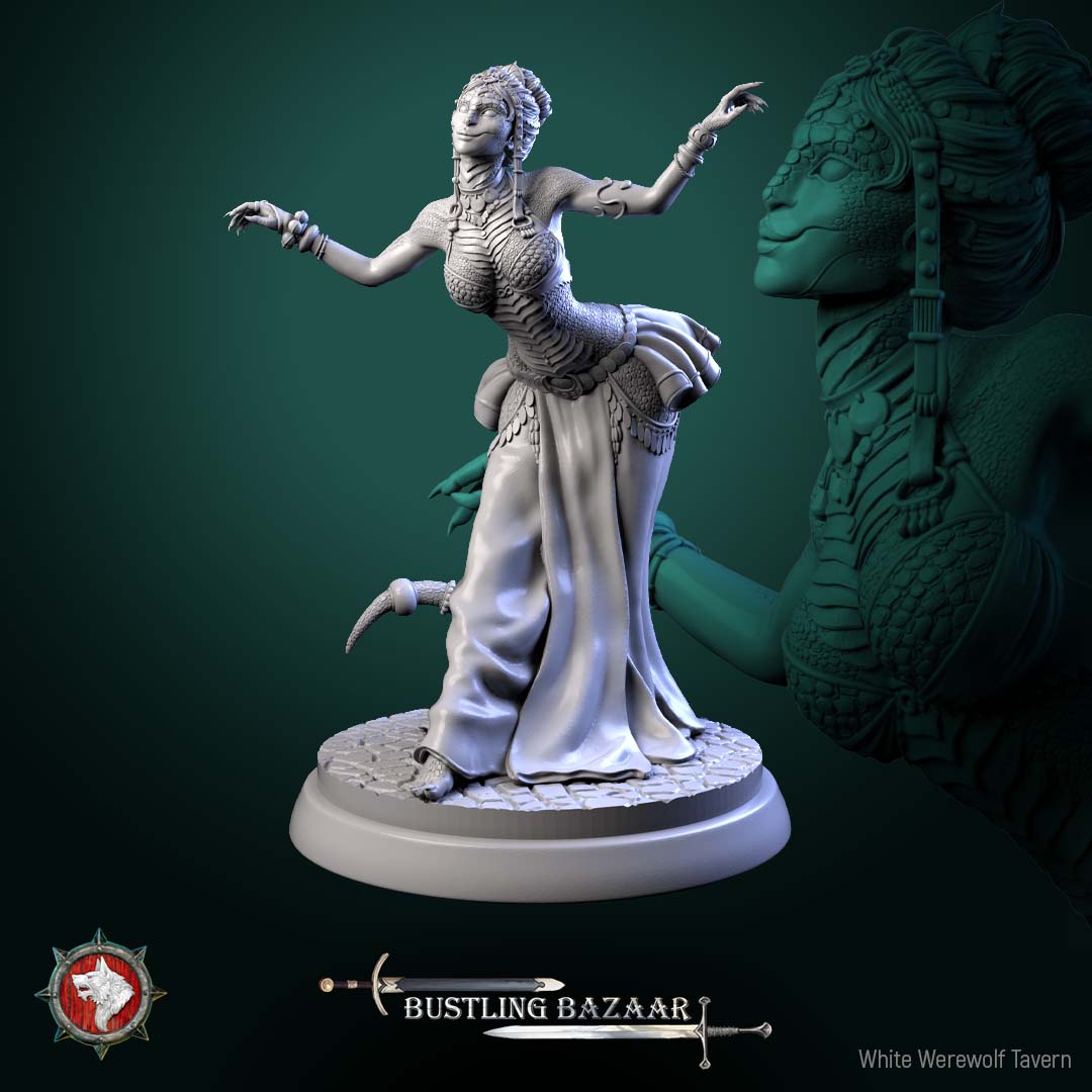 Scaled Dancer - aus der Reihe Bustling Bazaar von White Werewolf Tavern
