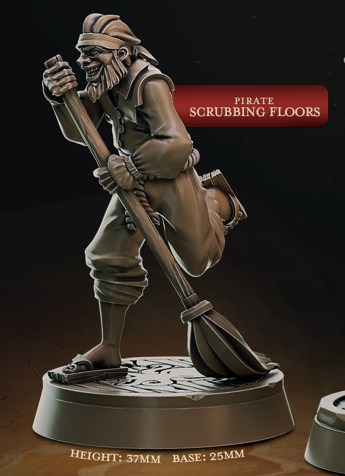 Pirate Cook & Swabbers - de la série Pirate Chronicles de Cast n Play