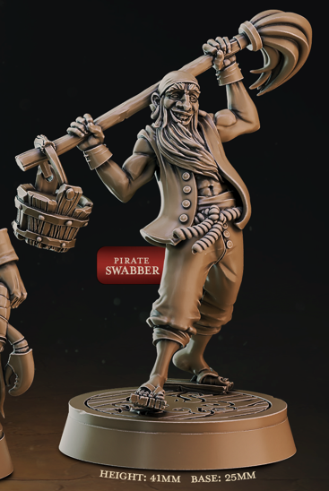 Pirate Cook & Swabbers - de la série Pirate Chronicles de Cast n Play