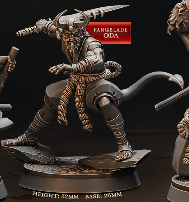 Moines combattants - de la série Eternal Monks de Cast n Play