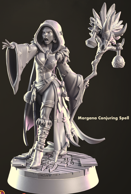 Morgana, alchimiste de l'ombre - de la série Arcane Order par Cast n Play