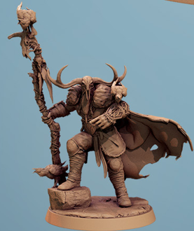 Vargir Mage - aus der Reihe Frostborne Doom von Rescale Miniatures
