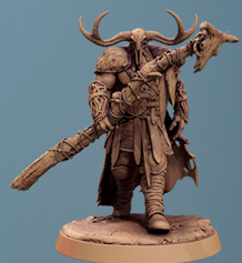 Vargir Mage - aus der Reihe Frostborne Doom von Rescale Miniatures