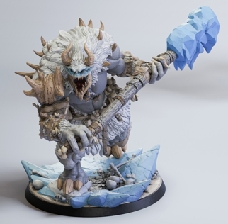 Shard Fang- aus der Reihe Frostborne Doom von Rescale Miniatures