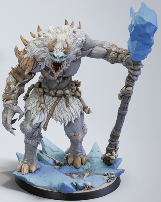 Shard Fang- aus der Reihe Frostborne Doom von Rescale Miniatures