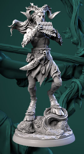 Satyr - aus der Reihe Mystical Forest von White Werewolf Tavern