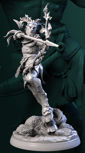 Satyr - aus der Reihe Mystical Forest von White Werewolf Tavern