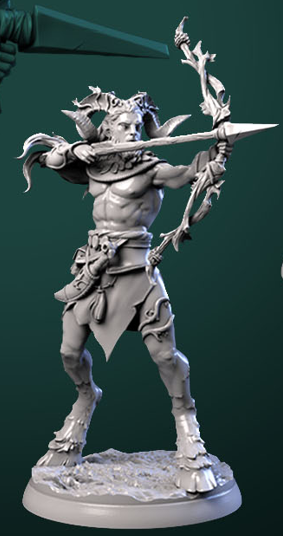 Satyr - aus der Reihe Mystical Forest von White Werewolf Tavern