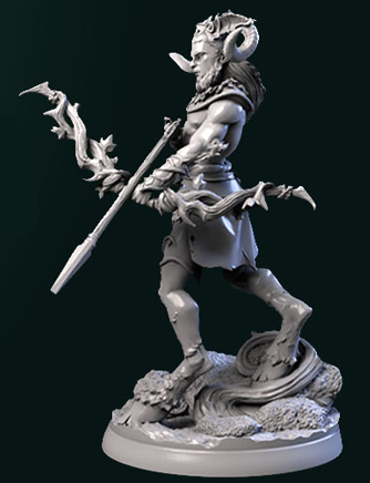 Satyr - aus der Reihe Mystical Forest von White Werewolf Tavern