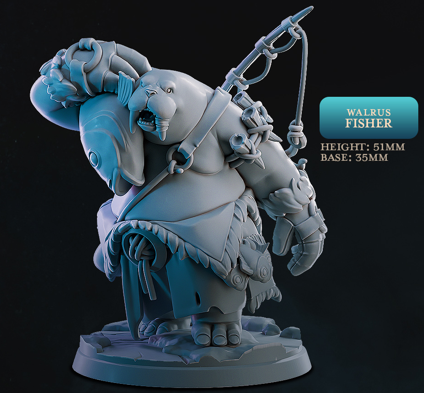 Walrus Hunters - The Icebound - Cast n Play