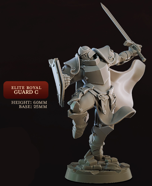 Elite Royal Guard - The Rotting Crown - Cast n Play
